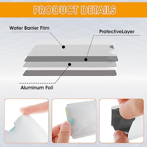Ouligay 10PCS RFID Blocking Sleeves - Credit Card Holder & Identity Card Protector Set4