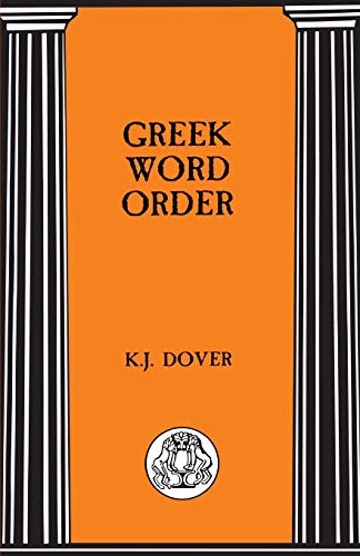 Greek Word Order (Bcp Advanced Language S)