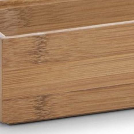 Zeller Storage Box Bamboo 23x7,5x5cm, Wood, Multi-Colour