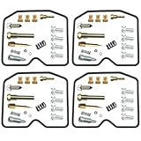 Carburador Moto Kit De Reparación Carburador Motocicleta para Suzuki para Bandit GSF 600 GSF600S GSF600T GSF600 1995-1999 Diafragma Émbolo Flotante(Set 1)