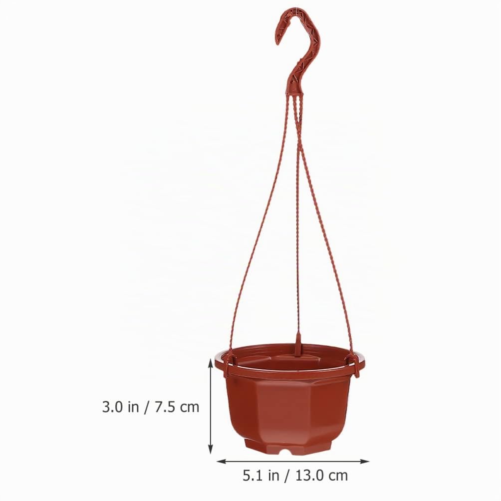 Cabilock 15 Stücke Hängeampel Kunststoff Hängetopf Für Pflanzen Blumenampel Blumentopf Hängend Blumenkorb Hängekorb Hängend Blumentöpfe Wand Für Innen Outdoor Garten Balkon