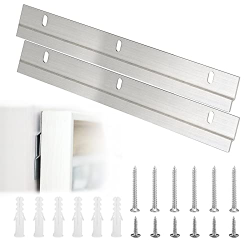 Enganches Cuadros Clip en Z 300 mm para Colgar Muebles de Alta Resistencia en Pared - Fotos, Espejos, Obras de Arte