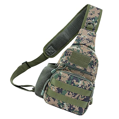 Radfahren Schultertasche Brust Molle Umhängerucksack | Sport Outdoor Brusttasche Schulter Tagesrucksack Reisen Wandern Angeln Schulter geeignet für Männer und Frauen Cover