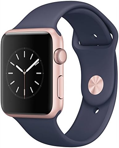 Apple Watch Series 1 Smartwatch 42MM Roségold mit Midnight Blue Sport Band:  Amazon.de: Elektronik \u0026 Foto