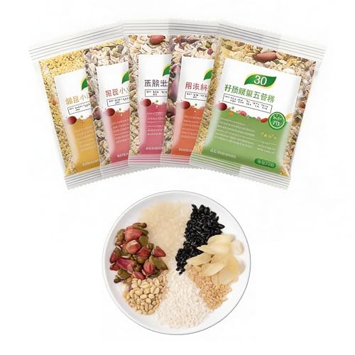 Bouillie de céréales saine pour un petit-déjeuner facile au bureau en sachets de 75 g
