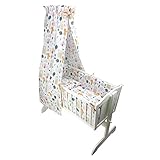 Weich gepolstertes Nestchen aus reiner Baumwolle mit atmungsaktiver Wattierung aus Polyester