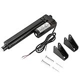 MAOPINER 6' DC12V Stroke Linear Actuator with Mounting Bracket, 900N(202lbs) Maximum Lift 10mm/s for Recliner TV Table Lift Massage Bed Electric Sofa Home Automation Linear Actuator (1, 6inch/ 150 mm)
