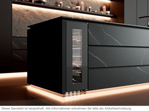 Küppersbusch FWKU 1531.0 S K-Series.5 Unterbau Weinklimaschrank Schwarz