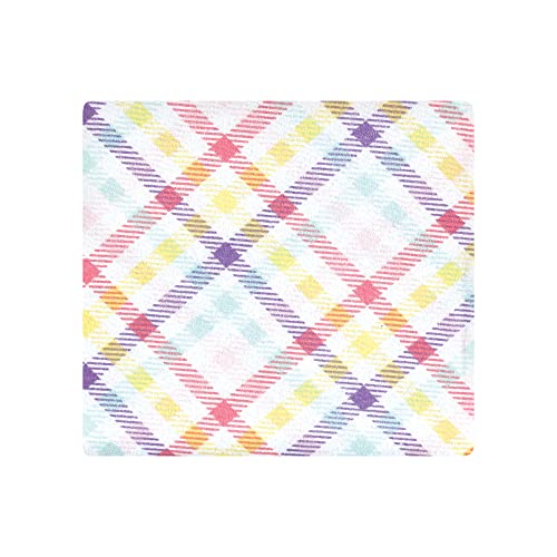 Image of Hudson Baby Unisex Baby Cotton Flannel Receiving Blankets Bundle, Pink Tulips, One Size