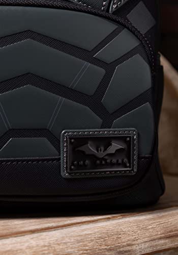 Loungefly Women's Dc The Batman Mini Backpack, Schwarz/Anthrazit, One Size4