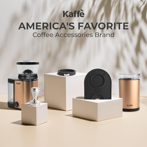 Kaffe 2-in-1 Espresso Tamping Mat - Waterproof, Food Safe Silicone Tamper Mat & Portafilter Holder with Anti-Slip Base - Small Coffee Tamping Mat - Barista Tools and Espresso Accessories by Kaffè - Image 6