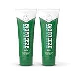 Biofreeze Gel, 118ml X 2, Cold Relief, Cooling Gel, Cold Therapy, Back Pain, Neck Pain, Muscle Pain Relief, Joint Pain, Long Lasting, Cools Pain, Muscles, Bones And Joints, Pain and Fever