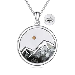 Mountain C-White Howlite+Snowflake Obsidian