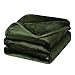 PiccoCasa Couverture polaire en flanelle, en microfibre solide, douche, chaude, légère, pour canapé, lit