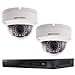 Produktbild 2x Hikvision DS-2CD2120F-I(2.8mm)(DT) 2 MP Dome Überwachungsset