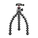Joby Gorillapod 3K Pro Kit, Includes Stand & BallHead with QR Plate, 6.Lb Load Capacity, Black/Charcoal/Red