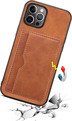 Étui iPhone 14 Pro Max porte-carte marron pour simplifier vos déplacements - 2