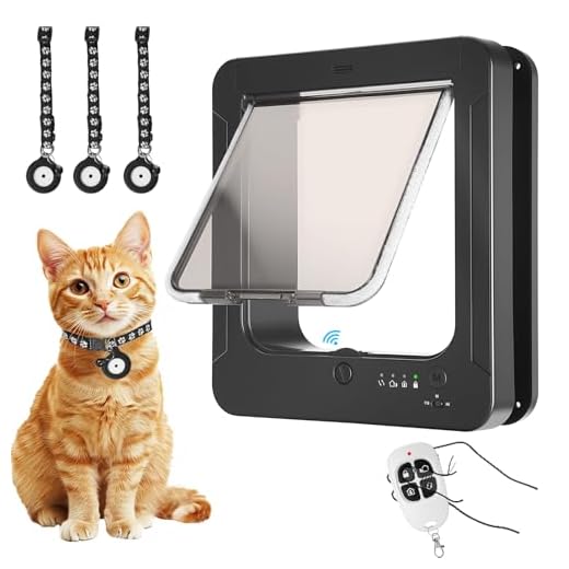 Smart Cat Door with RFID Collar Keys