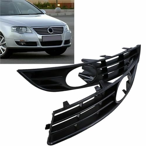 Marco de faro antiniebla izquierdo para parachoques de VW Passat B6 2005-2010 3