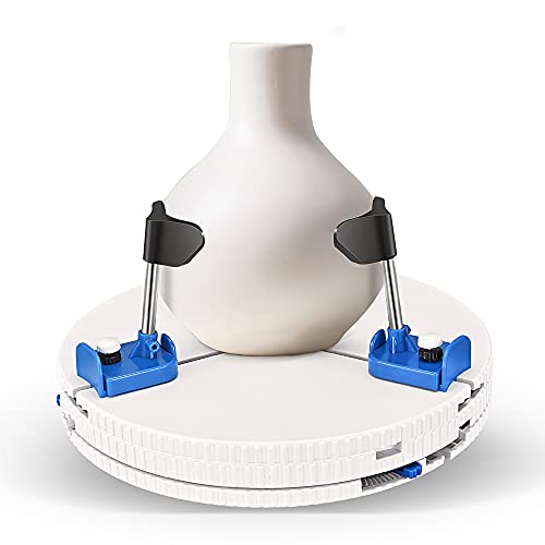 Pottery Repair Turntable Sculpting Wheel, Pottery Tools Pottery Machine Ceramic Throwing Machine Turntable Sculpting Clamp Repair Tools for Pottery Wheel, Pottery Teaching Turntable Clamp for Ceramic