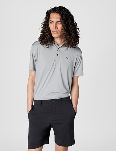 Callaway Men's Opti-Stretch Solid Short with Active Waistband, Caviar, 40 - image 2