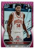 2022-23 Bowman University Chrome Refractor Pink #94 Felix Okpara 1st Bowman NM Near Mint