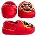 Disney Boys' Pixar Cars Slippers - Plush Lightning McQueen Slippers (Toddler/Boy), Size 5-6 Toddler, Cars