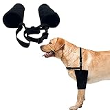 Miwasion Dog Elbow Protector,Dog Elbow Brace Protector Pads,Fleece Elbow Sleeves with Cotton Pad for...
