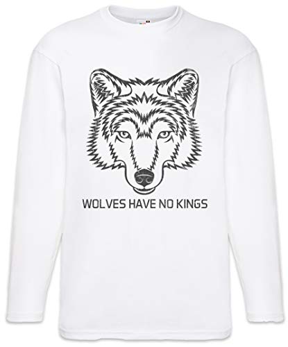T-Shirt à Manches Longues Wolves Coton Doux Contre la Fraîcheur
