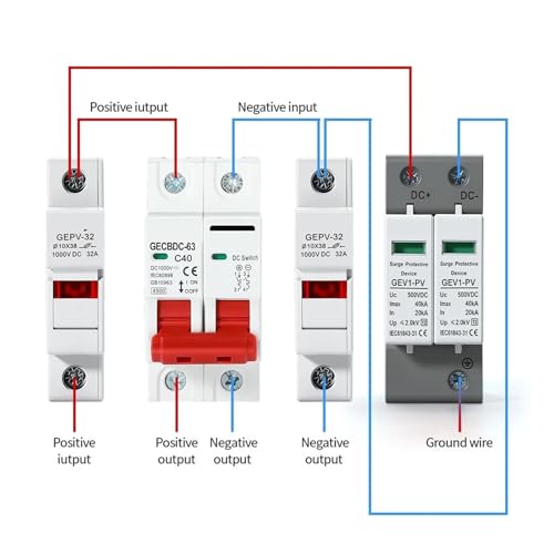 Parafoudre photovoltaïque 500V pour éviter les pannes d'onduleur - 6