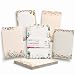 50 x Briefpapier MIX | Bunter Blumen Aquarell Muster Papier Mix
