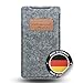 CATHAstories Handyhülle für iPhone 16, 15 Pro / 15, 14 Pro / 14, 13 Pro / 13, Hülle aus nachhaltigem Filz OHNE Backcase – Made in Germany – Farbe Stonegrey (Hellgrau) 16 Pro günstig Kaufen-CATHAstories Handyhülle für iPhone 16, 15 Pro / 15, 14 Pro / 14, 13 Pro / 13, Hülle aus nachhaltigem Filz OHNE Backcase – Made in Germany – Farbe Stonegrey (Hellgrau)