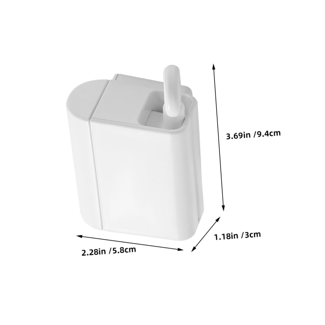 COLLBATH 2 Sets Squeeze Toothpaste Artifact Key Toothpaste Squeezers Toothpaste Pusher Multipurpose Squeezer Clips Toothpaste Tube Squeezer Manual Tube Roller Toothpaste Dispenser White Abs