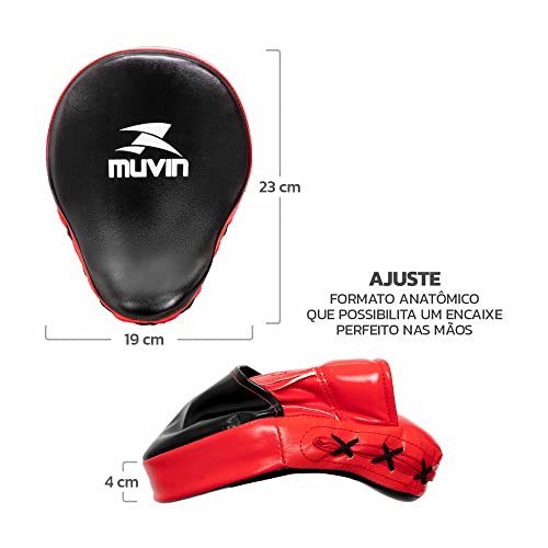 Luva de Foco Muvin – Manopla – Aparador de Socos – Lutas – Artes Marciais – Boxe - MMA – Muay Thai –