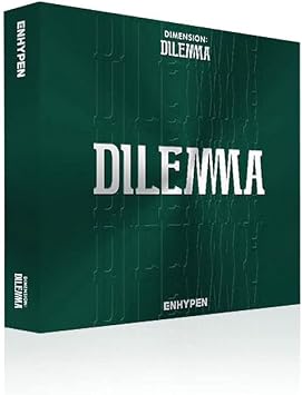ENHYPEN Dimension Dilemma 1st Album ESSENTIAL ver CD, Mini Folded Poster, Photocard A, B, Photobook, Top Loader, Sticker CMDC11664