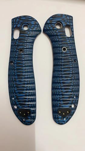 UPFIST 1 Pair Scales Handle Fits for Benchmade Griptilian 550 551, Custom G10 Handle Patch Replacement
