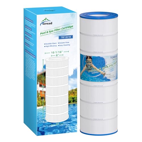 TOREAD PAP200 Pool Filter Replaces Pentair Clean and Clear 200, CC200, PAP200, C-9419, FC-0688, Ultral-C5, PP-C5, R173217, 59054400, Aladdin 29902, Baleen AK-8005, 1 Pack by TOREAD - Used condition - US$61.99