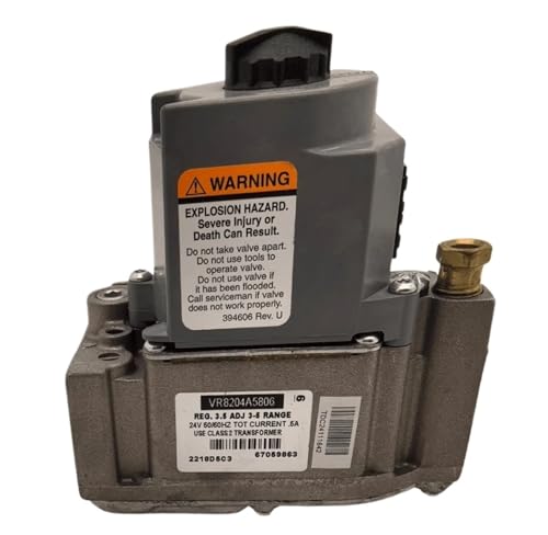 Vanne gaz VR8205M2906 à double bobine pour régulation stable
