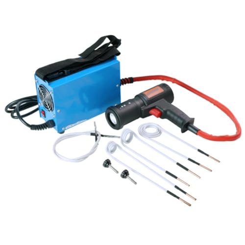 Wärme-Induktionswerkzeug – 2000 W, 110 V-240 V, magnetisches Induktions-Heizungs-Set mit 3 Spulen, Werkzeug zum Entfernen von rostigen Schrauben, schnelles Aufheizen und keine offene Flamme,