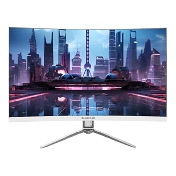 Monitor Gamer Eras Tela 27'' Curvo 100hz 3ms Full Hd Branco