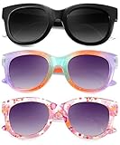 Picture of NSSIW Kids Polarized-Sunglasses Boys-Girls Sunglasses: Toddler Sun Glasses with UV Protection for Youth Child 3Pack Age 3-12