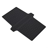 Contenu de l'emballage : le paquet contient un tapis de selle d'évier en silicone (7 x 32,5 x 0,15 cm) dans votre choix de gris ou noir, adapté au centre de la plupart des éviers doubles.
