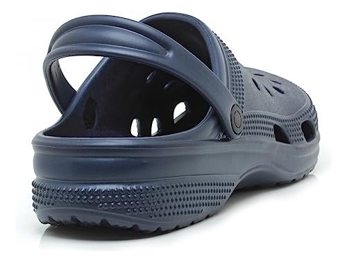 Chinelo Unissex Croc's Papete Cree Confort Leve Macio Antiderrapante (41/42, Marinho)