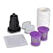 Delibru Universal Reusable K Cups Bundle Pack Gift Box Set with Adapter, Paper and Charcoal Filter. Reusable k cups for mini keurig UNIVERSAL FIT