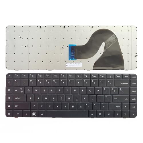 Clavier HP G56 G62 à frappe silencieuse pour Compaq Presario CQ56 CQ62 US noir