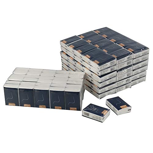 Fosly Pañuelos Papel, 10 Paquetes de 12 Unidades Bolsillo, Pañuelos de 4 capas