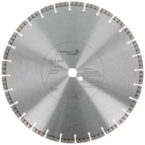 Disque diamanté béton laser 400mm pour scie de sol et découpeuse thermique