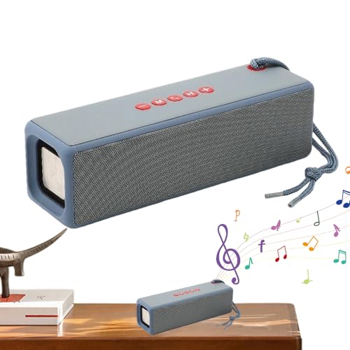 Altavoz portátil recargable con batería de larga duración para música en salón