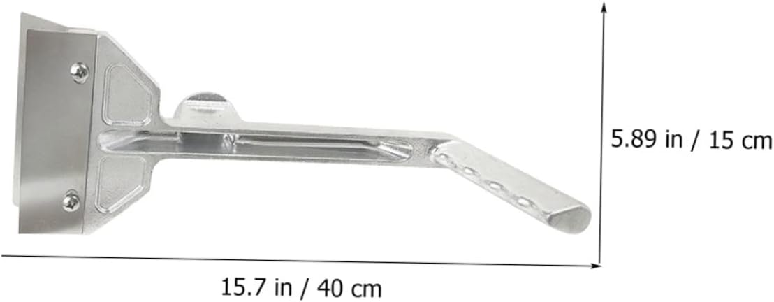 POPETPOP Stainless Steel Grill Griddle Scraper Flat Scraper for Electric Stove