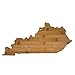Totally Bamboo State Cutting & Serving Board, Kentucky, Made From 100% Organic Bamboo; Extremely Strong & Durable; Multi Functional Bamboo Cutting board for Cooking, Entertaining, Decor and More